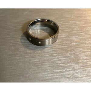 Men's Silver Band Ring